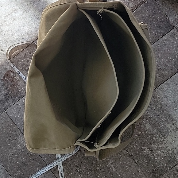 Banana Republic Heavy Canvas Paratrooper Messenger Bag - Picture 9 of 13